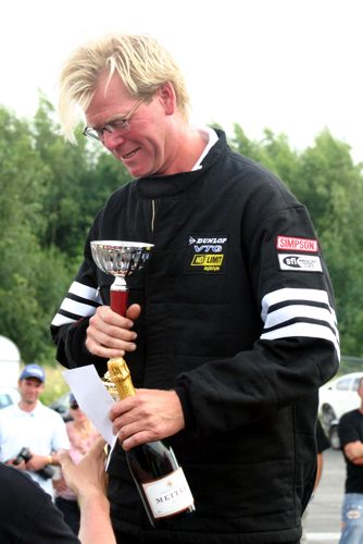 Morten Carlsen na podium (KoE 2008)