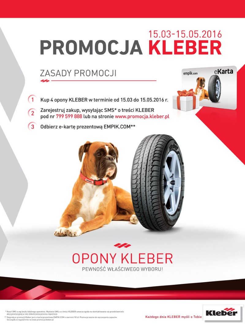 Promocja Kleber plakat