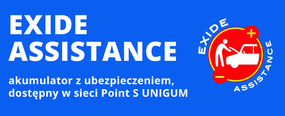 Exide assistance - akumulator z ubezpieczeniem