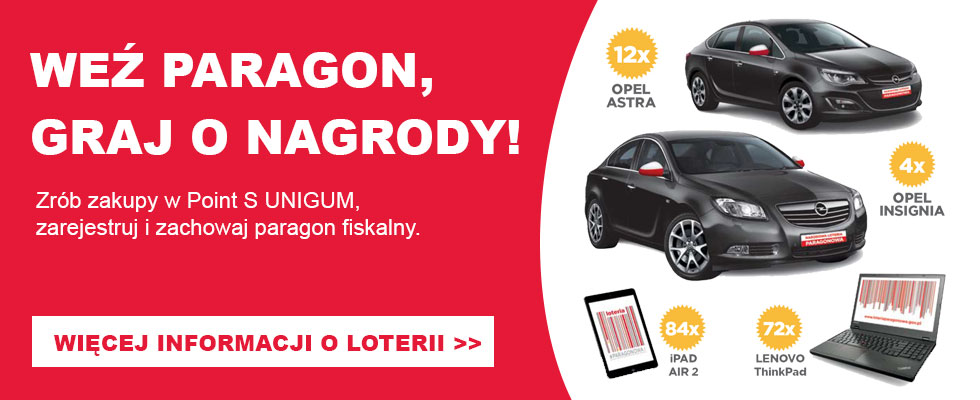 Weź paragon, graj o nagrody!