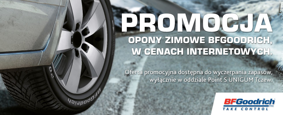 Opony zimowe BFGoodrich w cenach internetowych - promocja