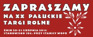 Zapraszamy na XX Pałuckie Targi Rolne