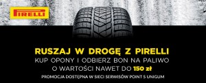 Promocja! Ruszaj w drogę z Pirelli