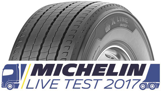 Test opon ciężarowych Michelin Live Test 2017