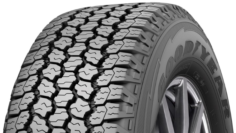 Goodyear Wrangler All-Terrain z tytułem Opona Roku 2017