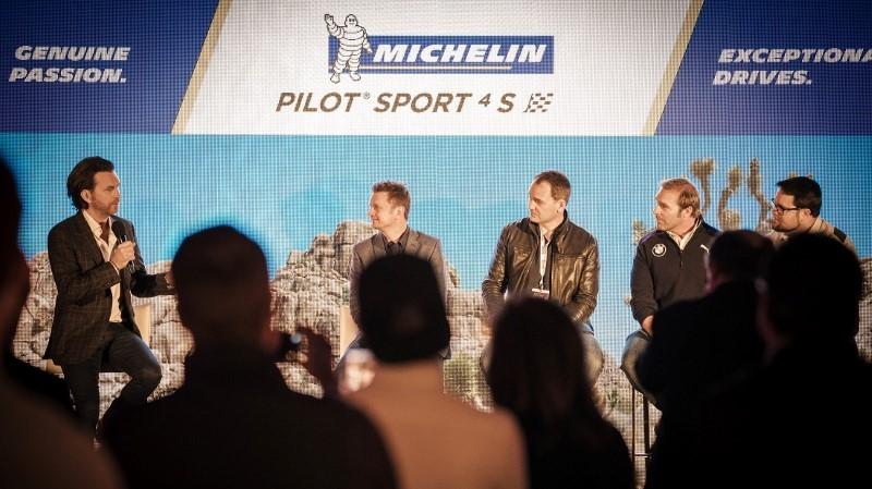 Testy opony Michelin Pilot Sport 4S w Kalifornii konferencja