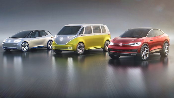 Studyjne samochody elektryczne Volkswagena jeżdżą na oponach Hankook