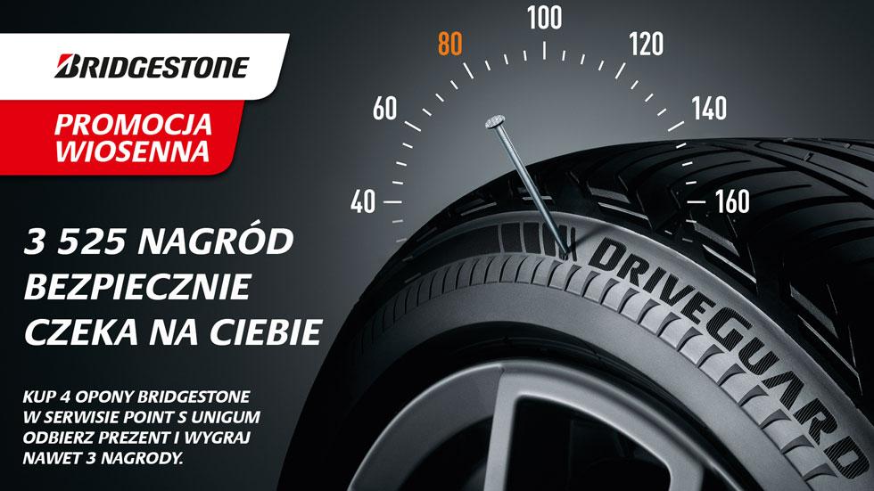 Wiosenna promocja Bridgestone w serwisach Point S UNIGUM