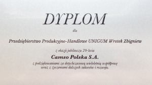 Camso Polska docenia Point S UNIGUM za współpracę