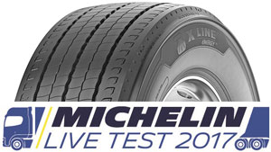 Test opon ciężarowych - Michelin Live Test 2017