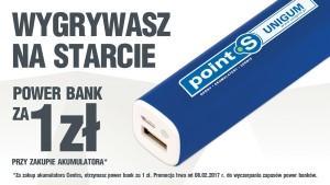 1 zł za power bank przy zakupie akumulatora - promocja