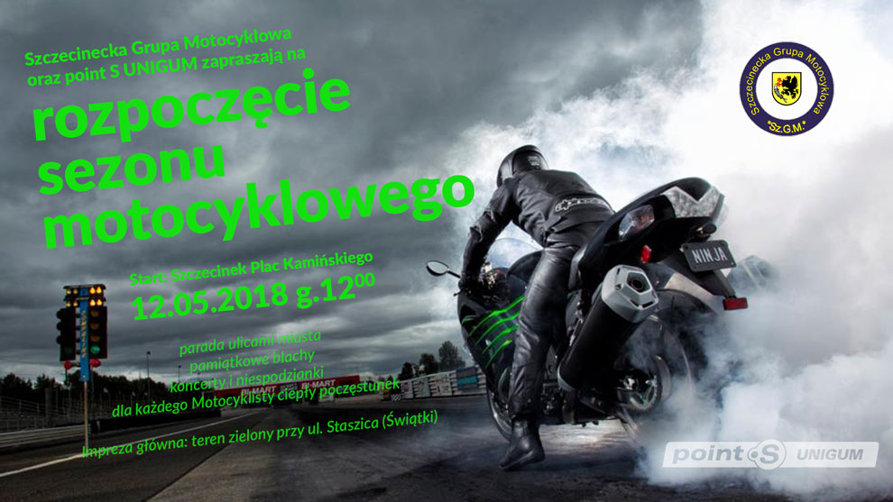 Zapraszamy na rozpoczęcie sezonu motocyklowego w Szczecinku