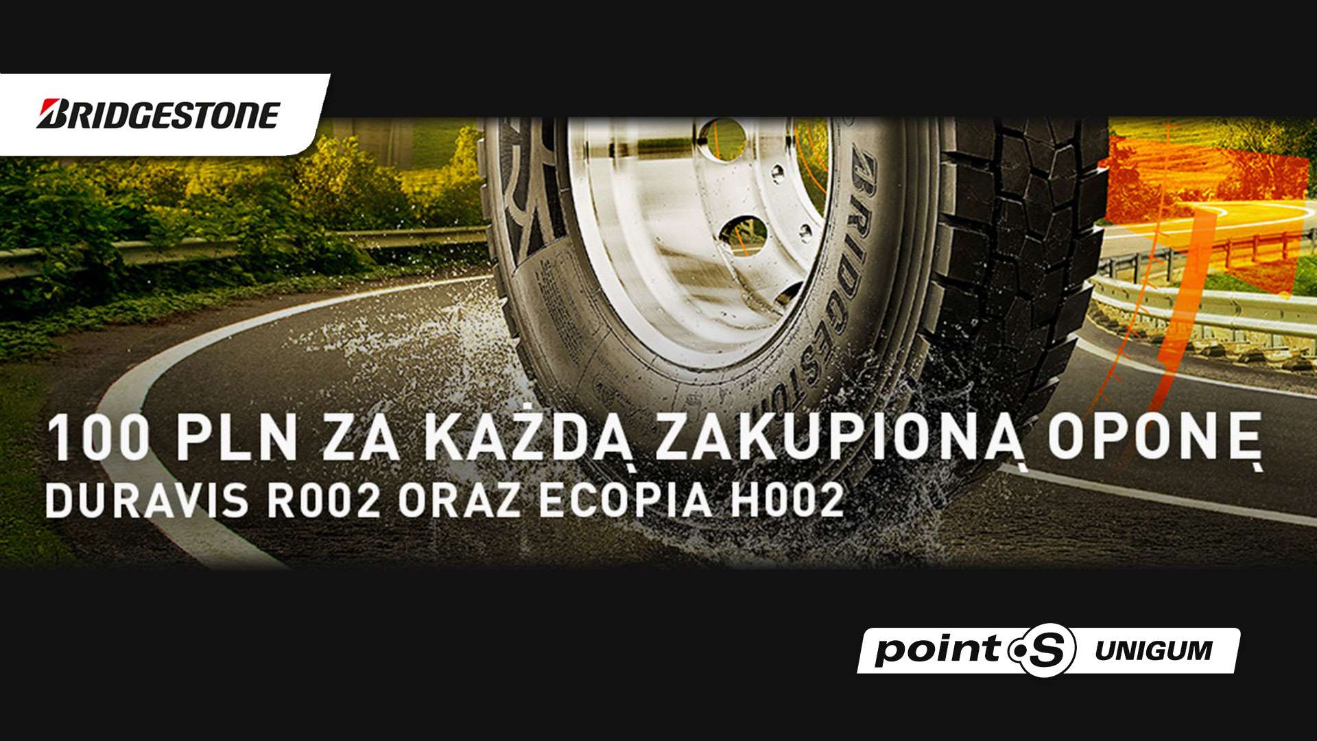 Promocja opon ciężarowych Bridgestone 