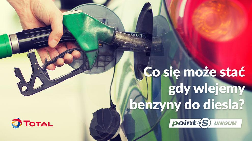 Co się może stać, gdy wlejemy benzynę do diesla?