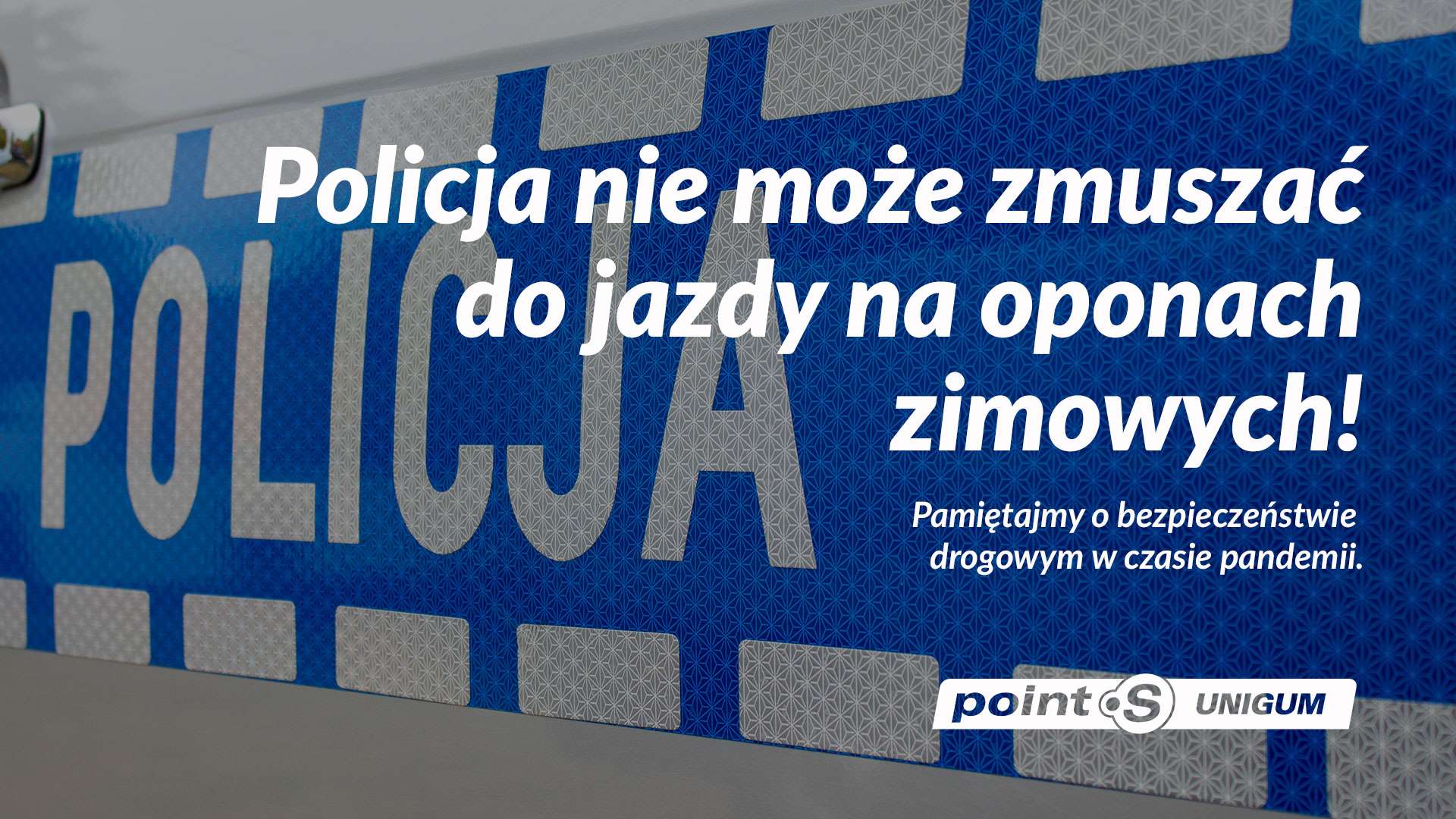 Policja nie może zmuszać do jazdy na oponach zimowych!