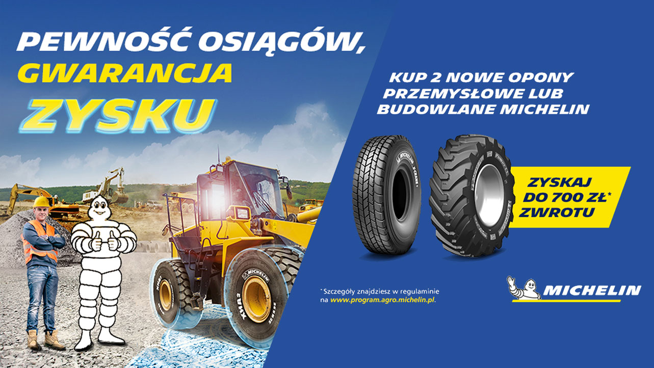 Pewność osiągów, gwarancja zysków - promocja Michelin