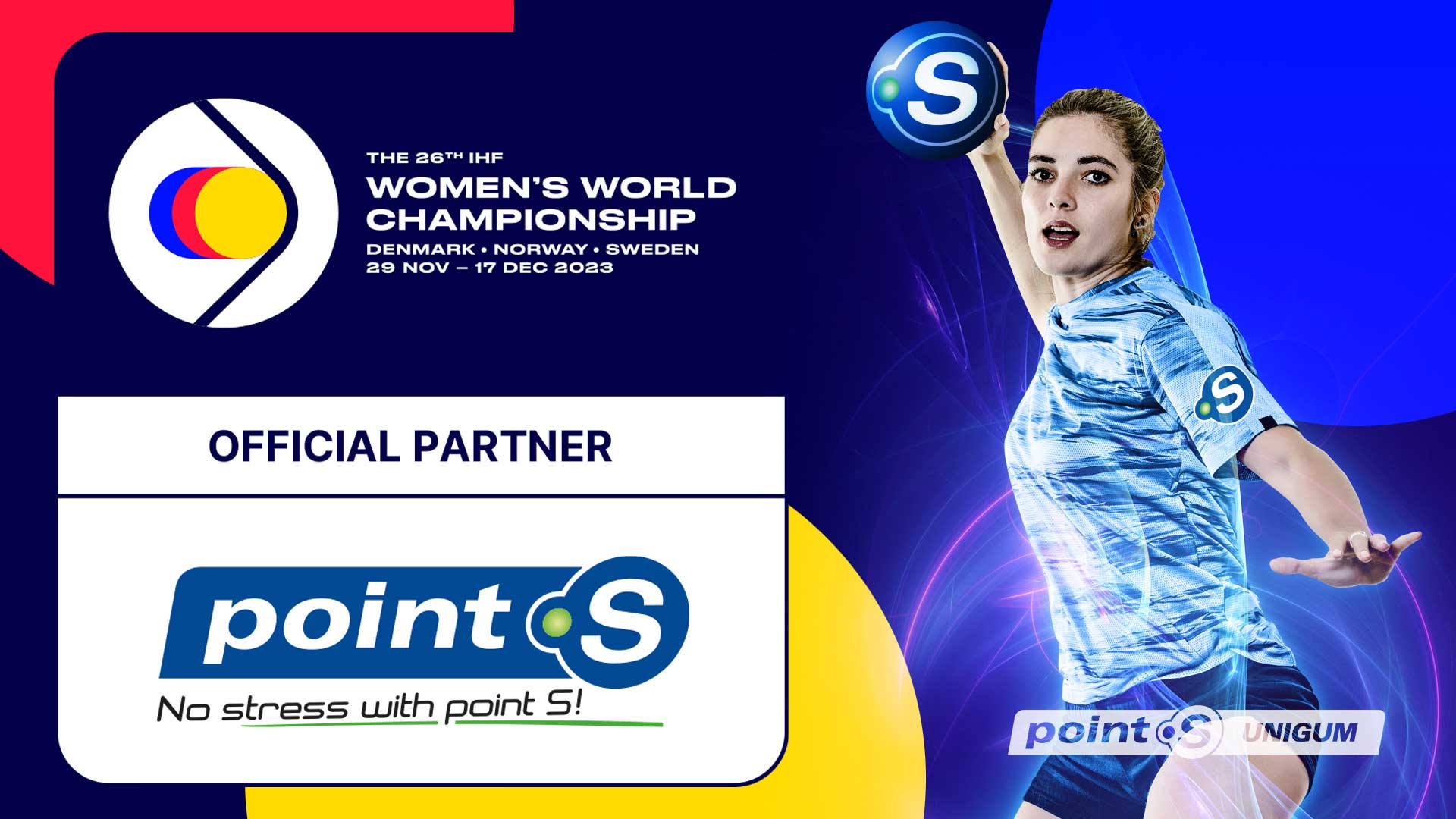 Point S sponsorem 26 Mistrzostw Świata Kobiet w piłce ręcznej