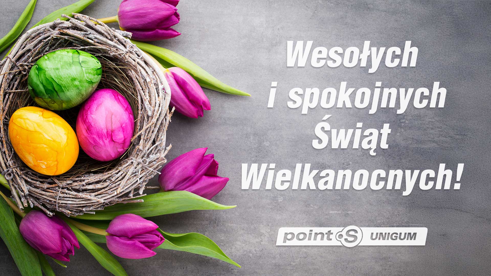 Wesołych i spokojnych Świąt Wielkanocnych!